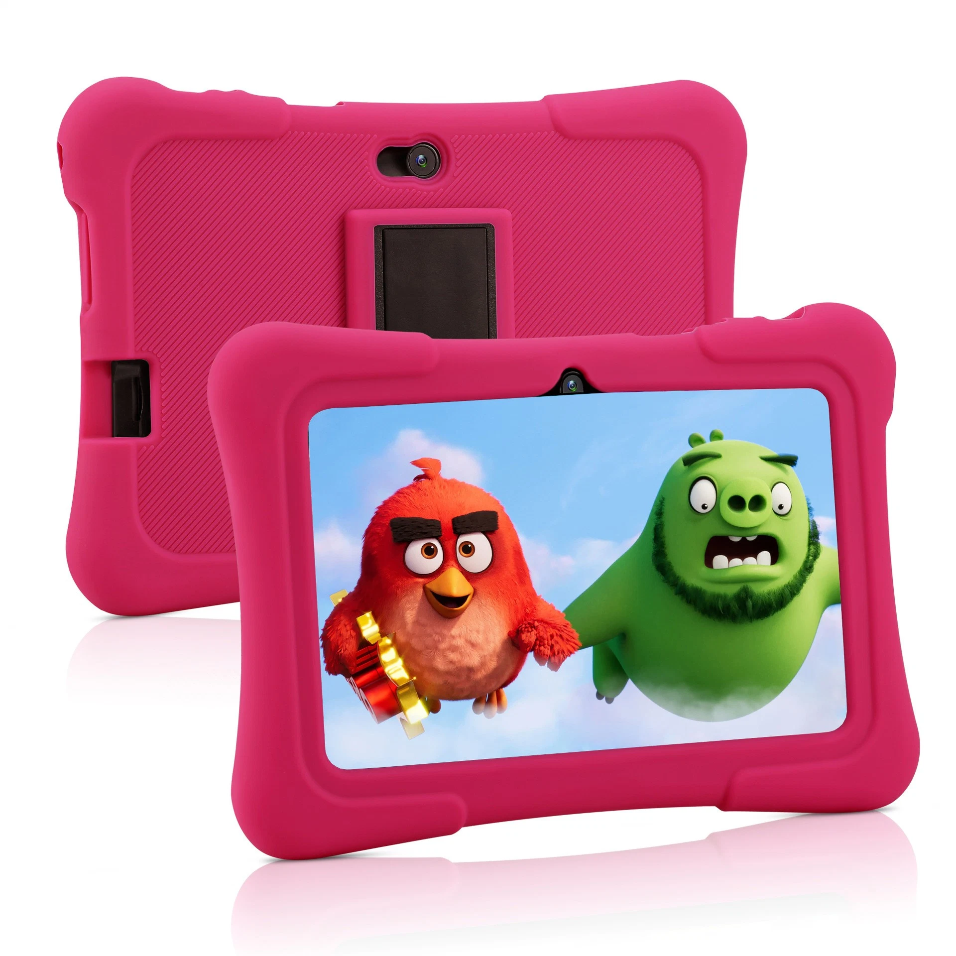 Hot Sale New 7 Inch Quad Core 1GB RAM 16GB ROM WiFi Android 11 Kids Tablet with Silicone Case