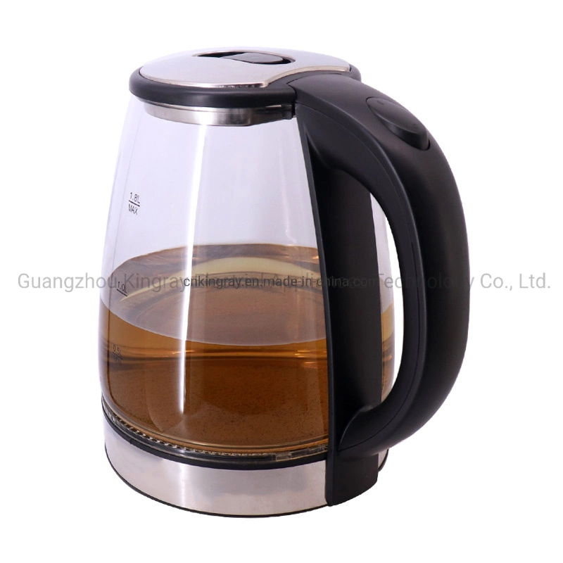 Custom Small Home Electronics Appliances Glass Cordless Electric Jug Tea Kettle