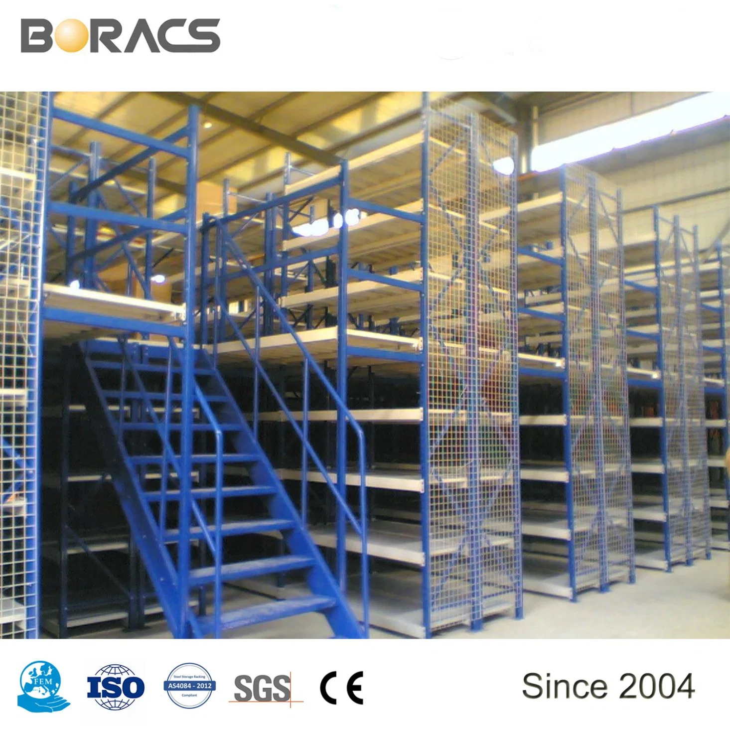 China Supplier From Warehouse Racking Designer Custom Strong Loading Capacity Multi Tier Mezzanine