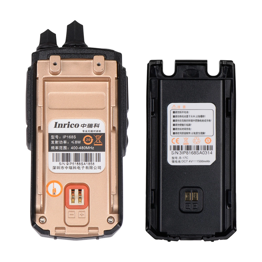 Inrico Dmr Ham Radio Dual Band Handheld Digital Two Way Radio IP168