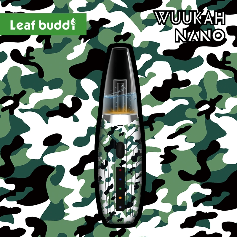 Leaf Buddi Wuukah Nano E Rig de cera para portátiles vaporizador Shisha Vape Mayorista de fumar me Vape E narguile