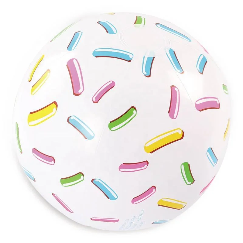 Promoción Clear PVC inflable Beach Ball