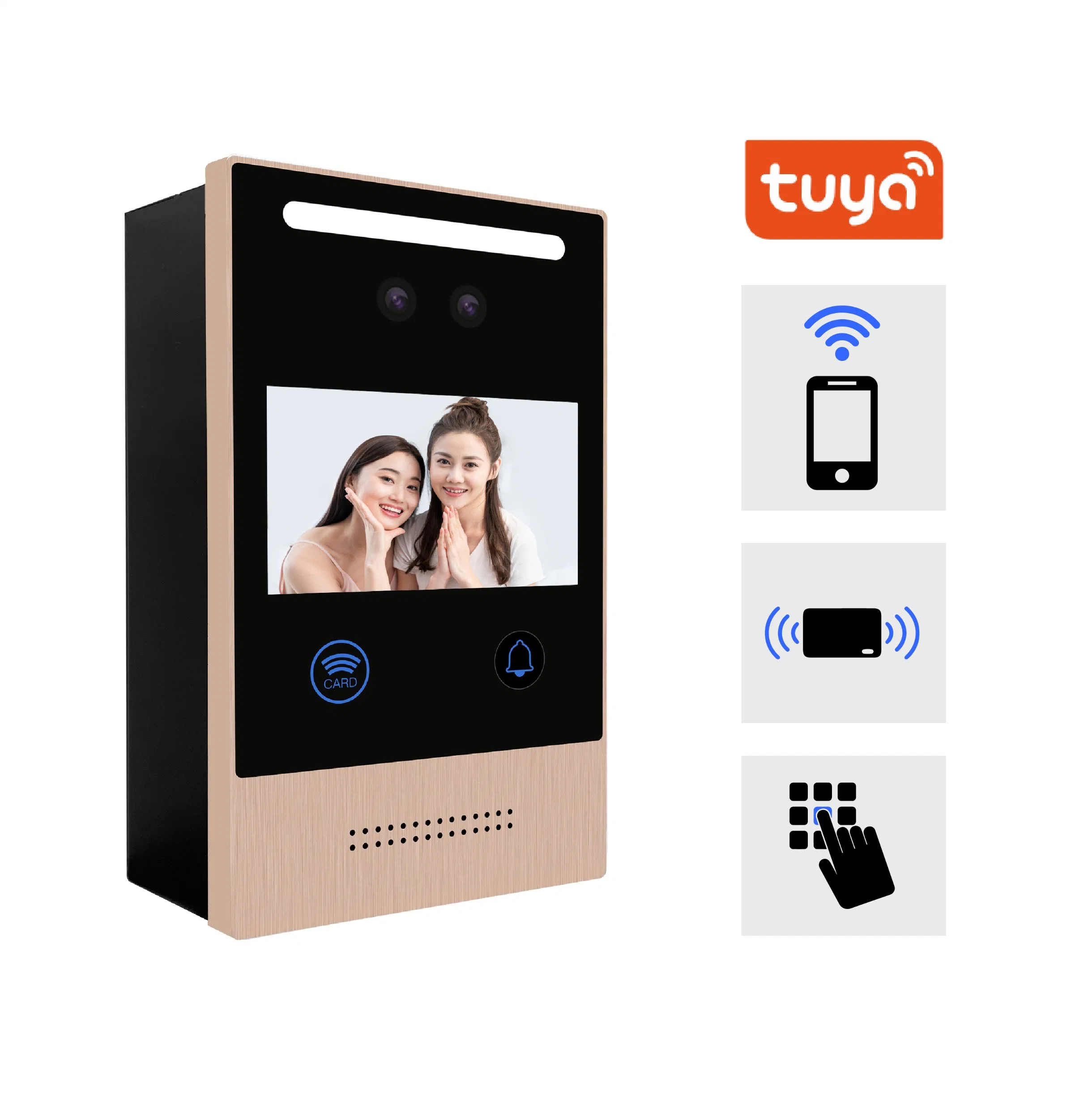 Video Door Phone Tuya Intercom Smart Doorbell Camera Door Video Intercom System