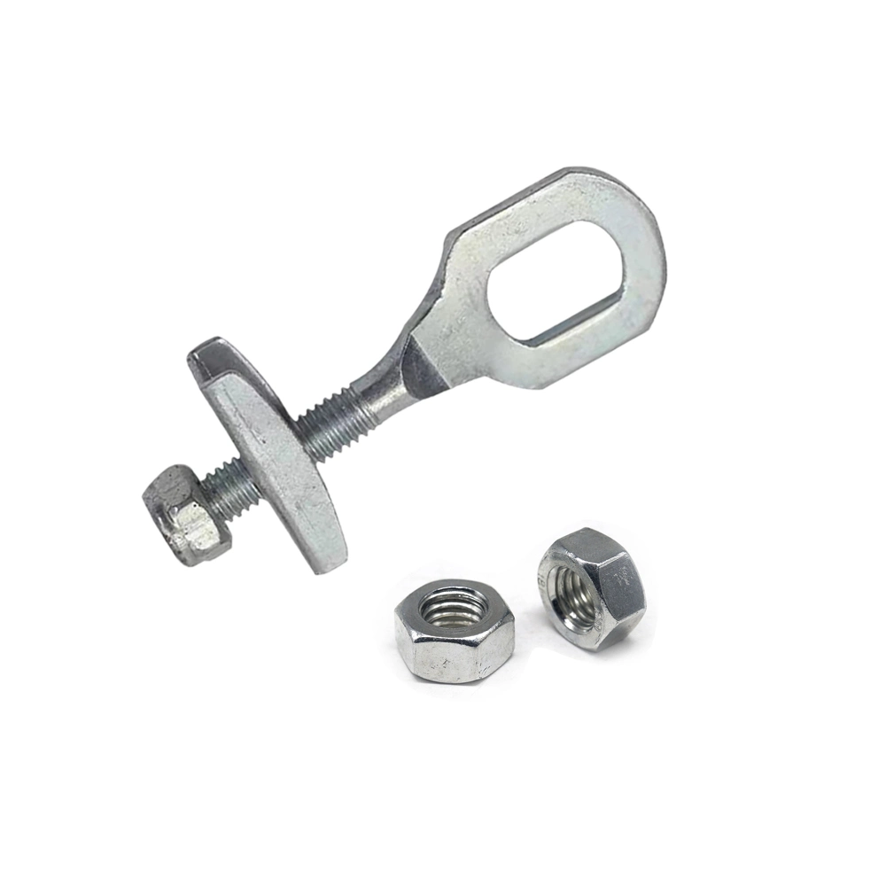 Hardware Factory Bicycle Accessories Custom Fixed Gear Single Speed Tracked Fastener Nut Bolts Metal Iron Material Adjuster Bicycle Chain Tensioner