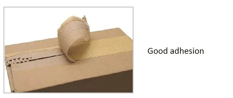 La fibra de vidrio tejido de papel Kraft logotipo ecológico de la economía engomado cinta de embalaje reforzado con fibra