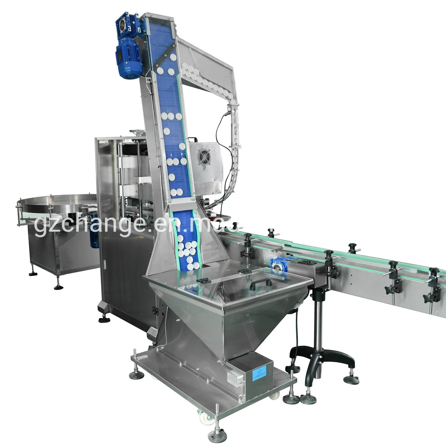 Top Grade GMP Stainless Steel Auto Piston Pump Liquid Paste Filling Machine