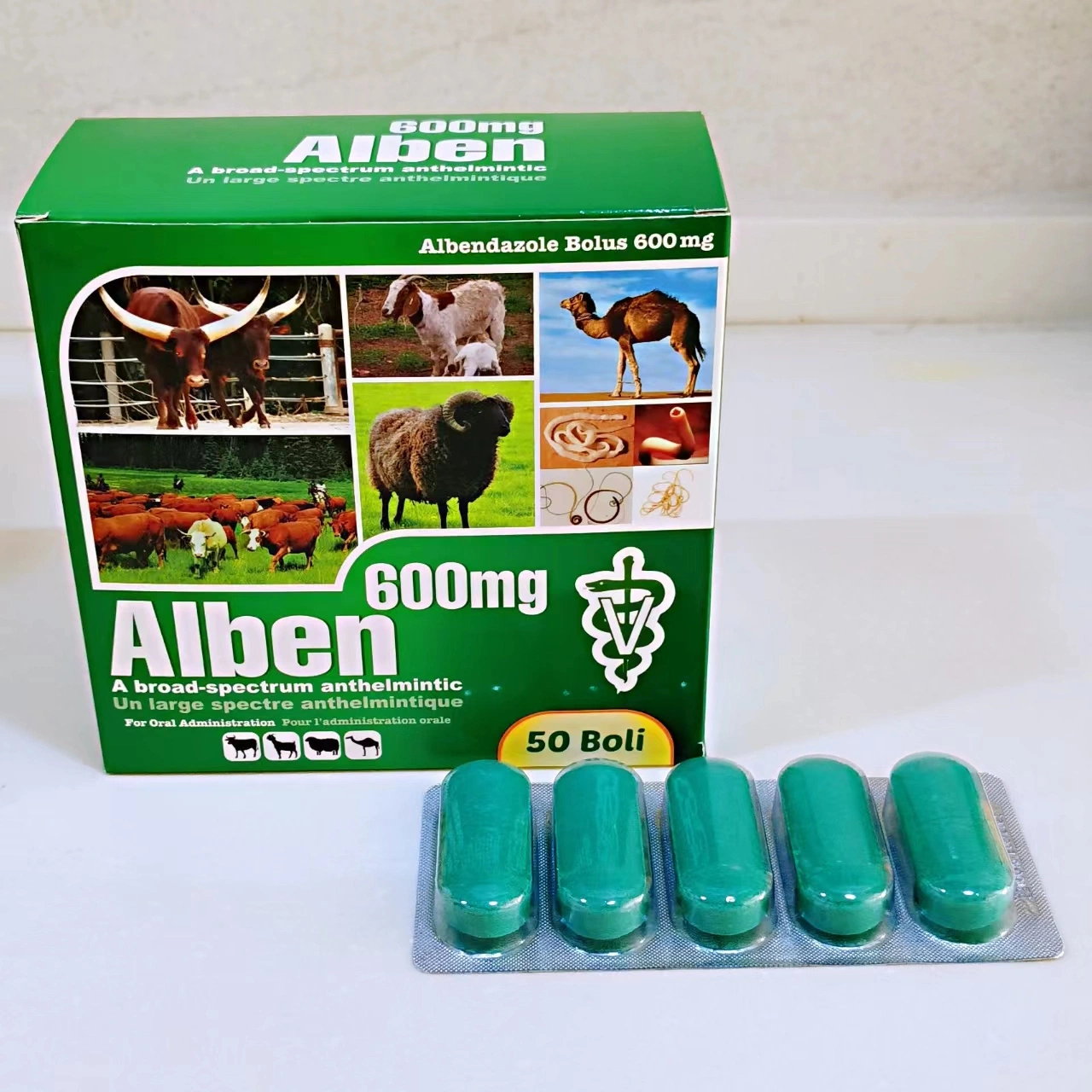 Medicina Veterinaria Multivitamin + Minerals tableta Cow Medicina del ganado