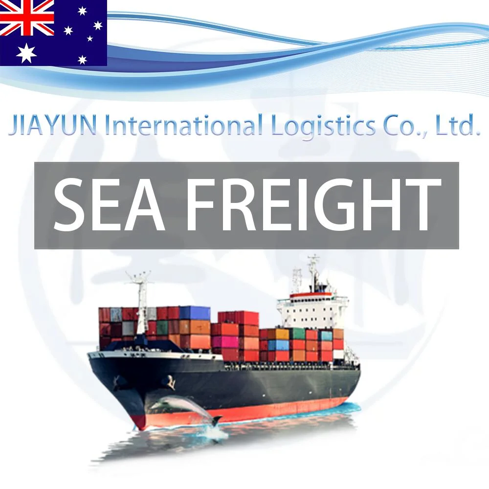 Sea Freight Forwarder أريكة الأثاث آلة المعدات الطبية كرسي السرير البراد DDU DDP ممتلئ أو أقل من حمل الحاوية من الصين إلى أستراليا