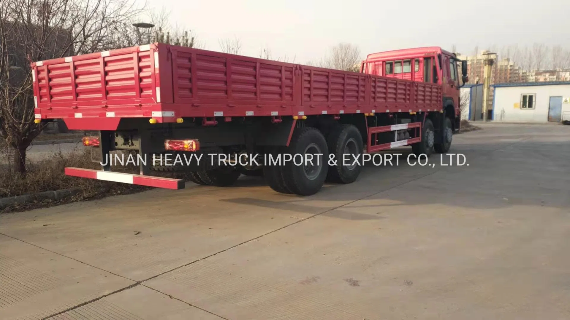 Chinesische Sinotruk HOWO Cargo Truck 8*4 Cargo Trucks zu verkaufen 12wheeler schwerer Van