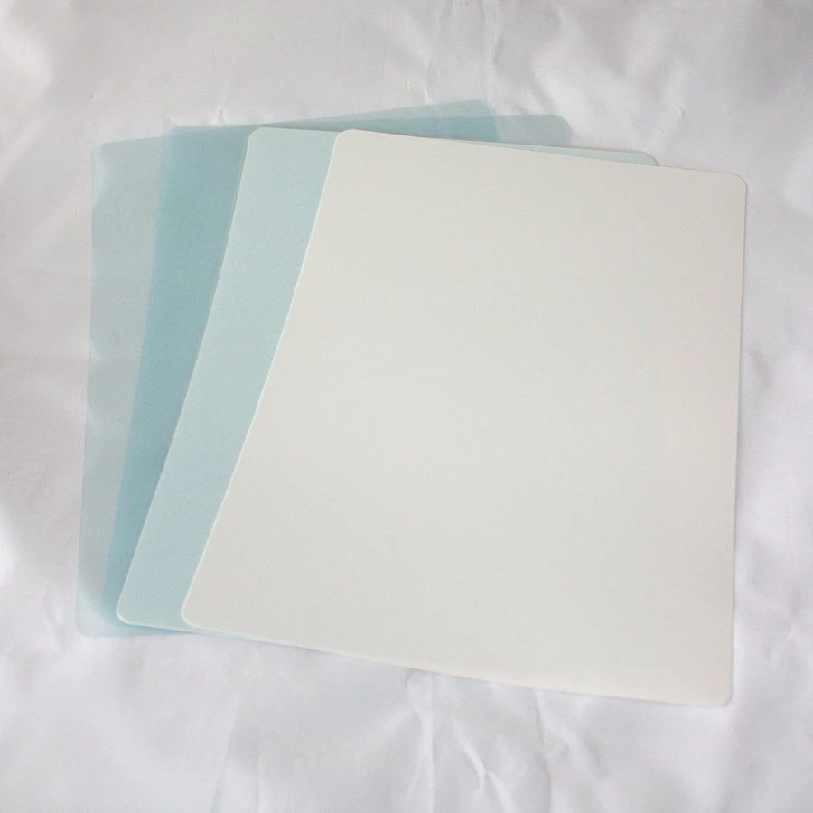 Blank White PP Plastic Placement Custom Printing ist willkommen