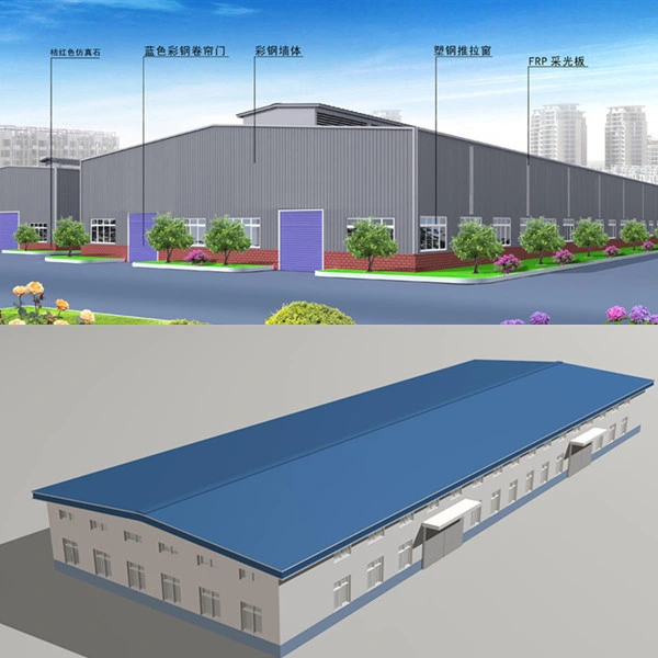 2021 projet de maison en structure d'acier bâtiments préfabriqués stockage