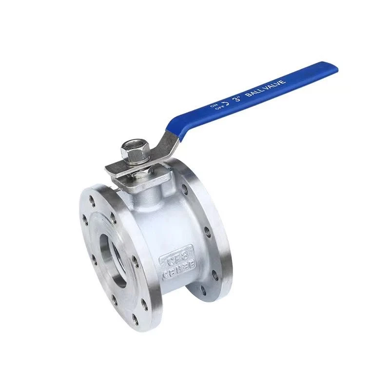 Wafer Type Ball Valve Flange End Direct Anti-Static Device Automation Accessories