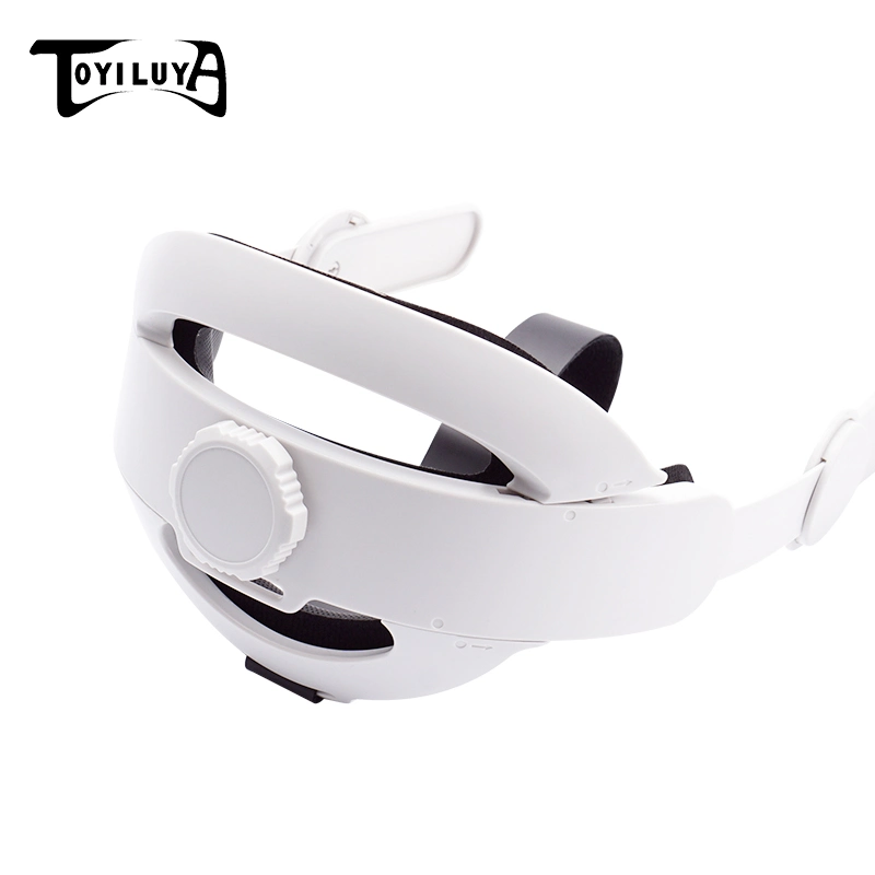 Vr02 Alça ajustável tira de cabeça para 3D Vr Head Set Oculus Quest 2 Cinta Headstrap Vr Óculos Ar acessórios de dispositivos