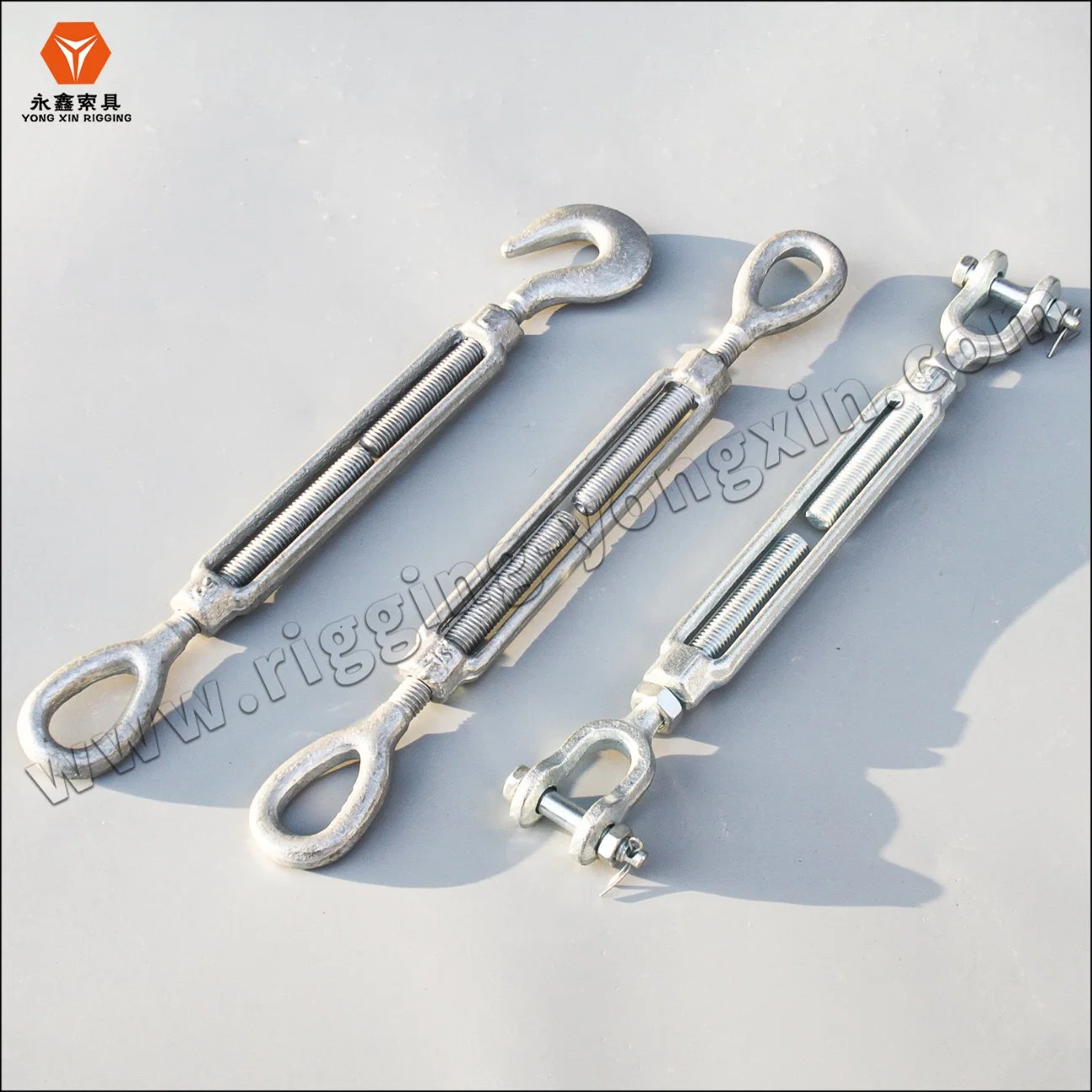 Hardware Heavy Duty geschmiedet Einstellbare Edelstahl 304 Turnbuckles mit Auge und Kiefer Turnbuckle Drahtseil/Stahlseil Teil Edelstahl Stahlschlüsselungen