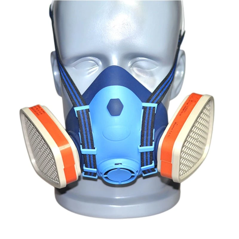 PPE Plus Custom Industrial Toxic Half Face Gas Mask Respirator