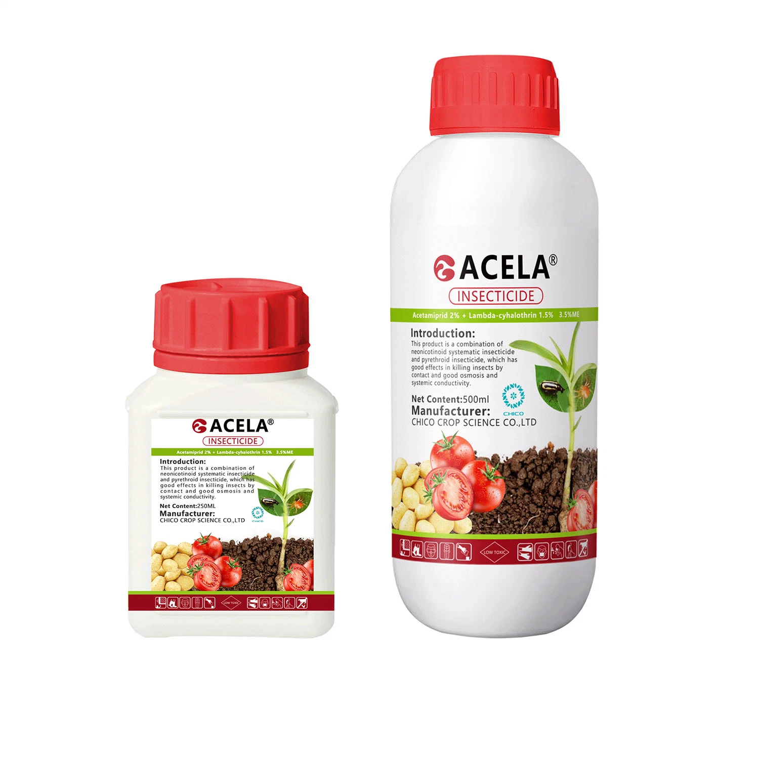 Acetamiprid 2% + Lambda-Cyhalothrin 1.5% 3.5%ME 3.5%EC Insecticide against Aphids