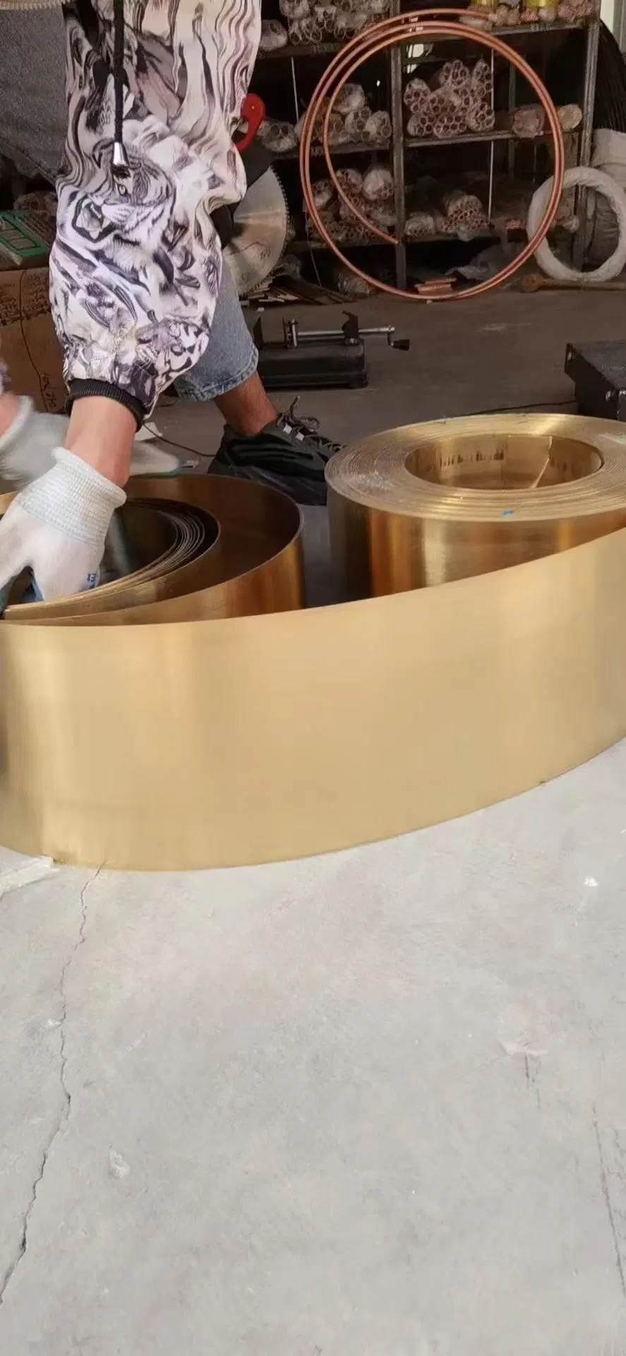 Thickness 0.3-60mm C26800 C27200 Brass Ribbon