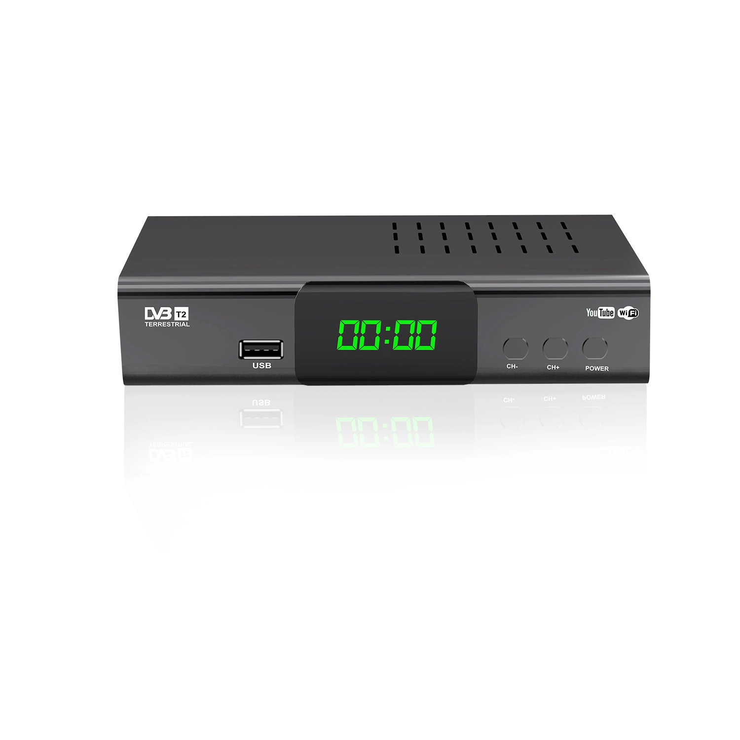 Digital DVB-T2 1080P WiFi Decodificador receptor de TDT receptor DVB T2