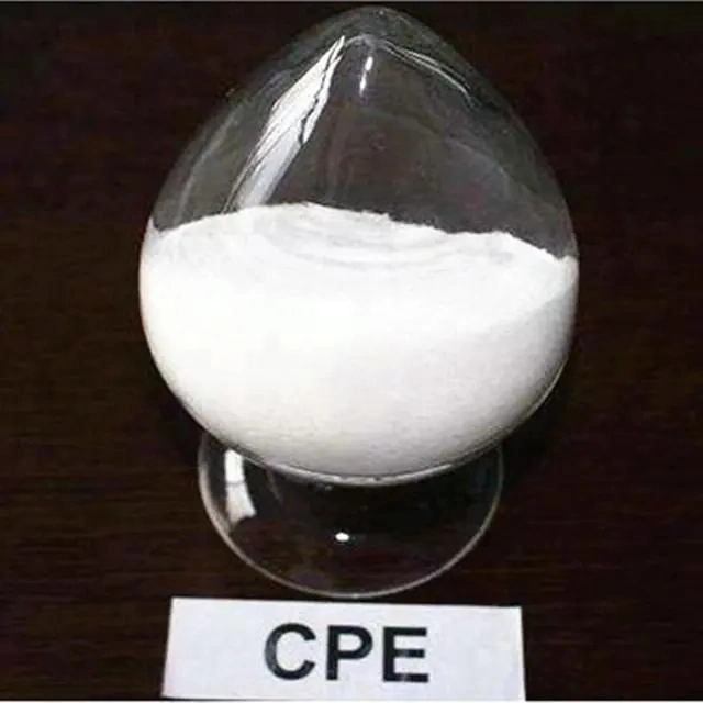 الإمداد الموضعي منتجات البولي إيثيلين CPE البلاستيكية المعالجة بالكلور مواد مساعدة
