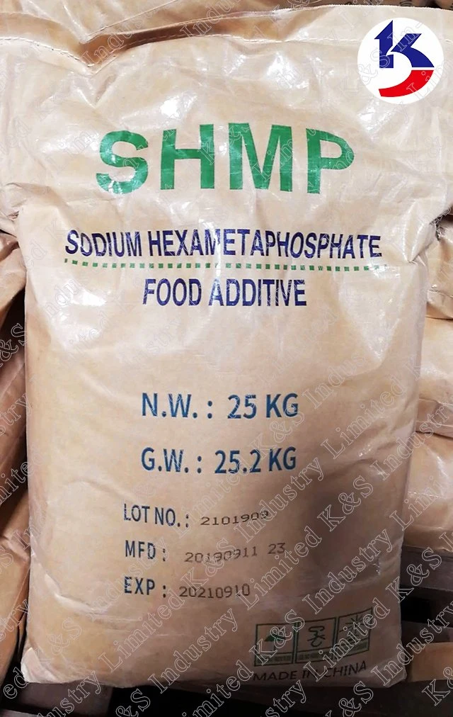 CAS 10124-56-8 Sodium Hexametaphosphate SHMP Food Grade Tech Grade