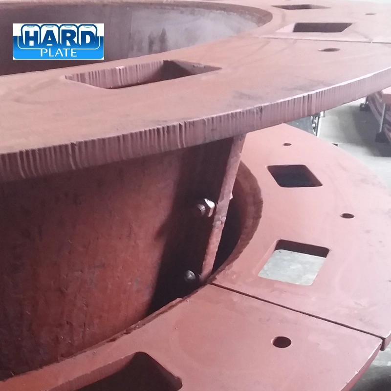 Hard-Plate Hardfacing Wear Resistant Steel Pipe Cladding Chrome Alloy Layers