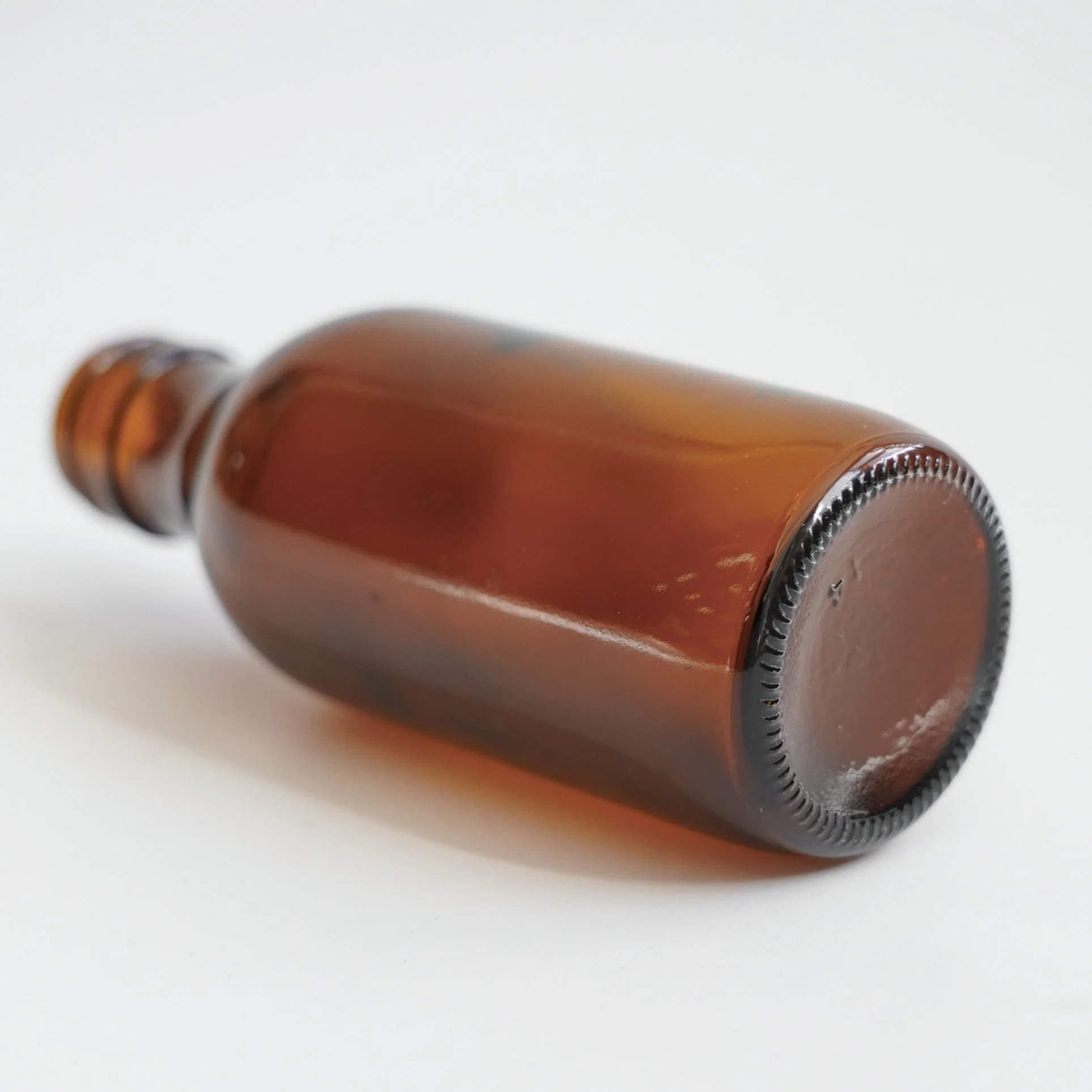 Existing Molds Can Be Quickly Produced 160ml Amber Medicine Glass Bottle