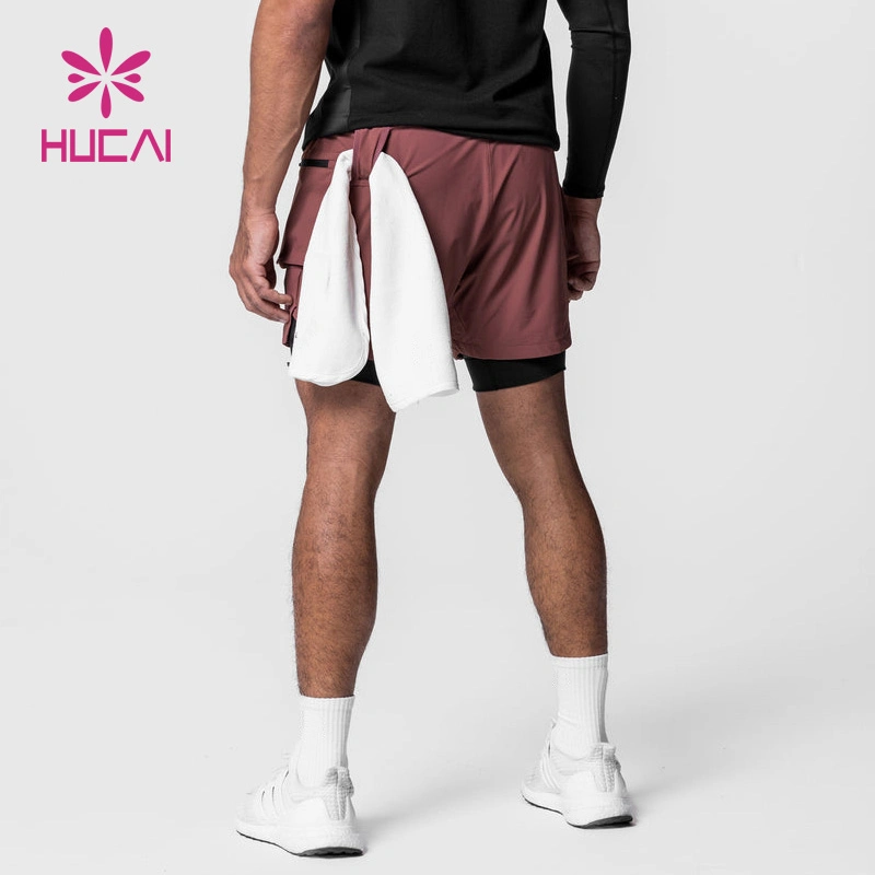 OEM Side Pocket Gym Cargo 2 in 1 Shorts