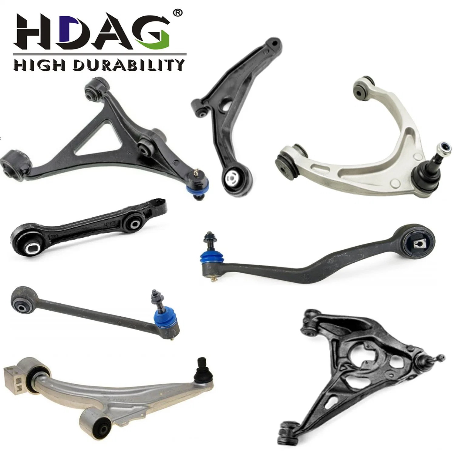 Hdag Lower Front Axle Left and Right Control Arm Factory for Dodge,Chrysler,Chevrolet,Gmc,Pontiac OEM No. 4782561ae K640664; 5168282AA 5168283AA; 92250641; 9225