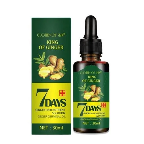 100% نمو طبيعي زيت الشعر 7 أيام Ginger Germinal Oil لمدة نمو الشعر