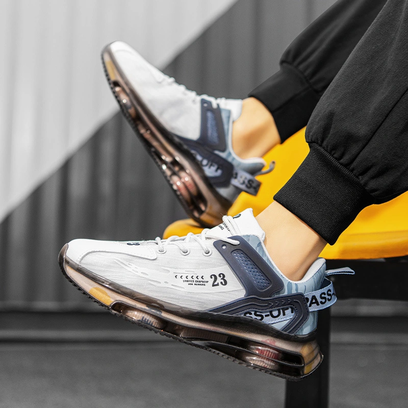 أحذية الركض المريحة في الهواء الطلق بالجملة ذات جودة عالية جيدة التهوية شبكة رخيصة سعر الرجال الرياضة أحذية رياضية 2023 كرة السلة