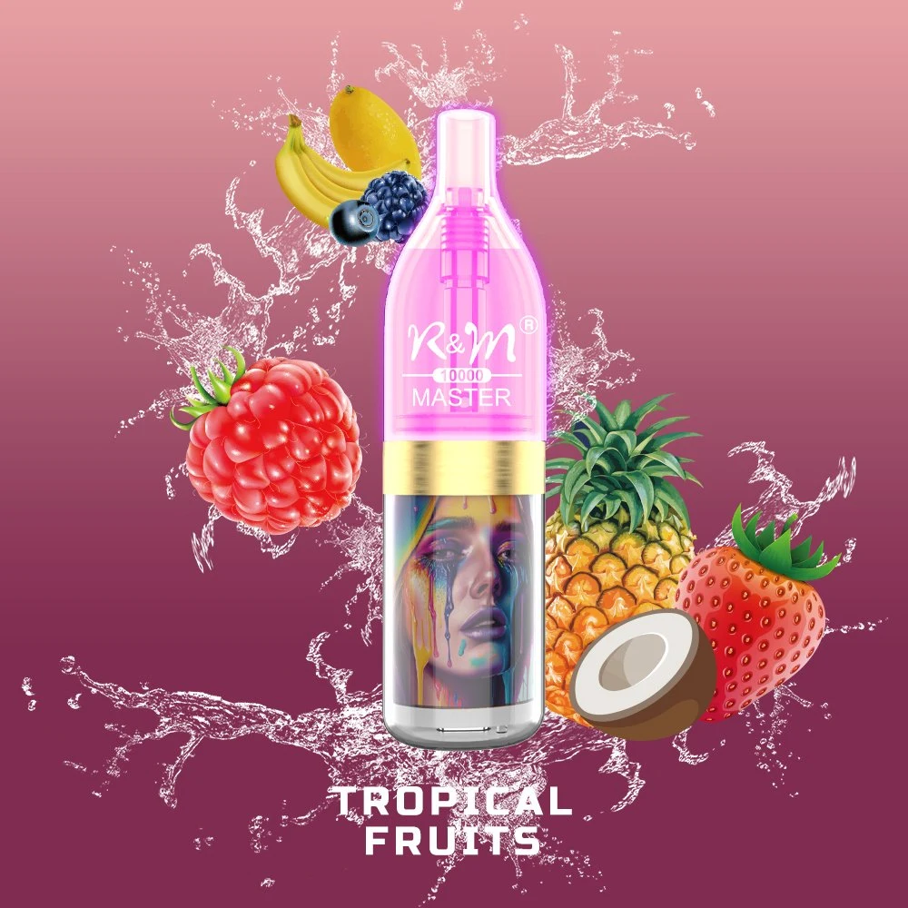 R and M Tornado 10K Puffs Disposable/Chargeable Vape Pen Crystal Vape Pen Wholesale/Supplier Price USA UK Popular OEM Custom Hot Sale E Cigarette Wape