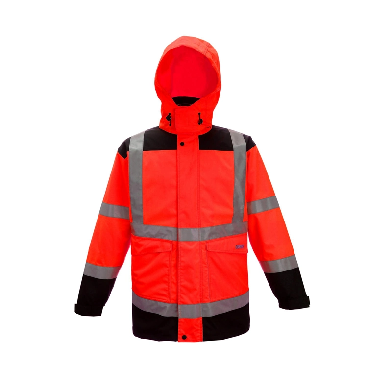 Safety Customized Cycling Running Hi Viz Apparel Reflective Waterproof Work Wear