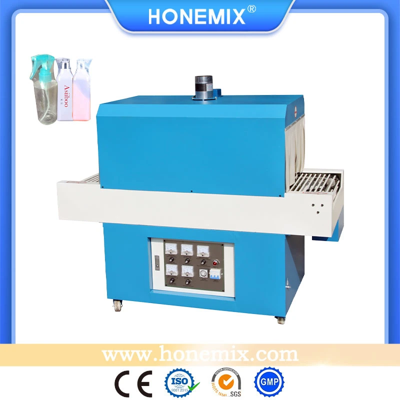 Hone Food/ Bottle Shrink Wrapping Machine Shrink Heat Tunnel Automatic Plastic Film Shrink Wrap Packaging Machine