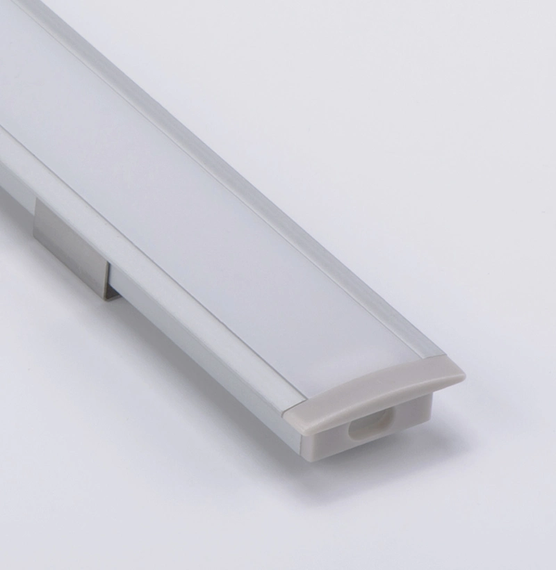 Tungwille Hot-Selling U-Shaped LED Aluminum Extrusion with PMMA/PC Cover for Indoor Recessed LED Lighting and Decorations