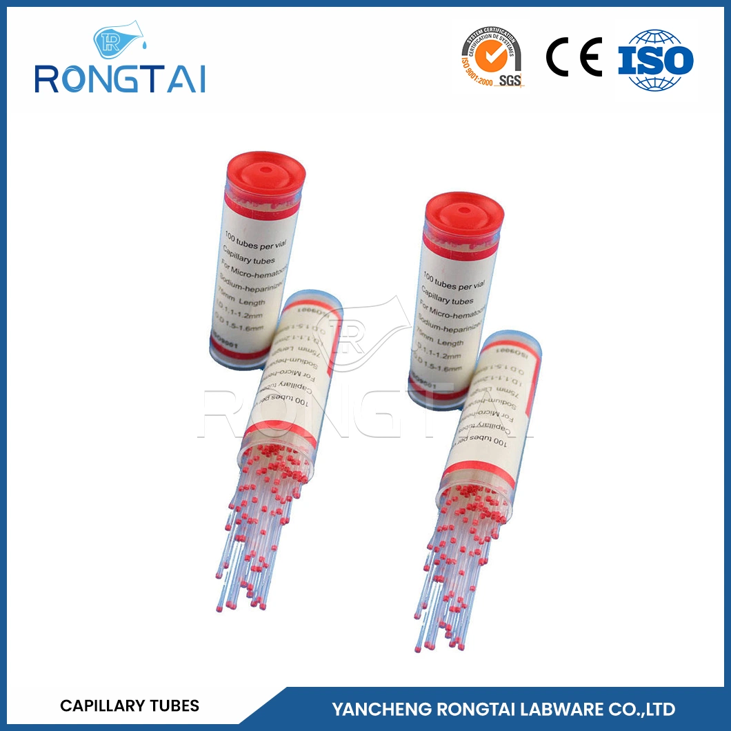 Rongtai Microsafe Capillary Tubes Manufacturing Square Glass Capillary China High-Temperature Quartz Glass Capillary Tube