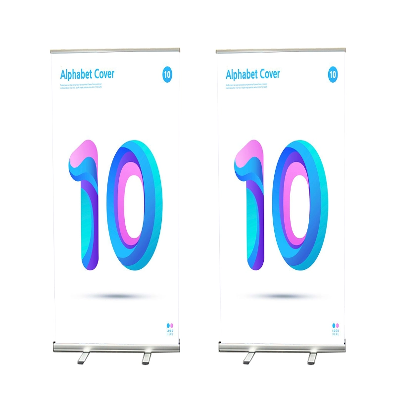 Aluminium Marketing Roll up Display Roll up Advertising Banner Stand