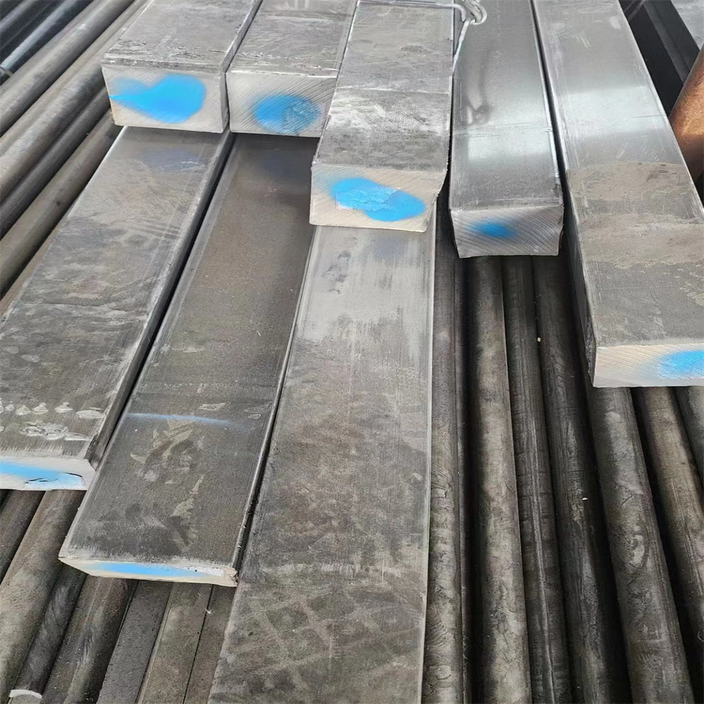 Laminado en Caliente la norma ASTM A36 St37-2 S235JR SS400 304 316 4140 4340 metal galvanizado hierro Inoxidable acero al carbono forjado leve palanquilla cuadrada de acero barra plana redonda