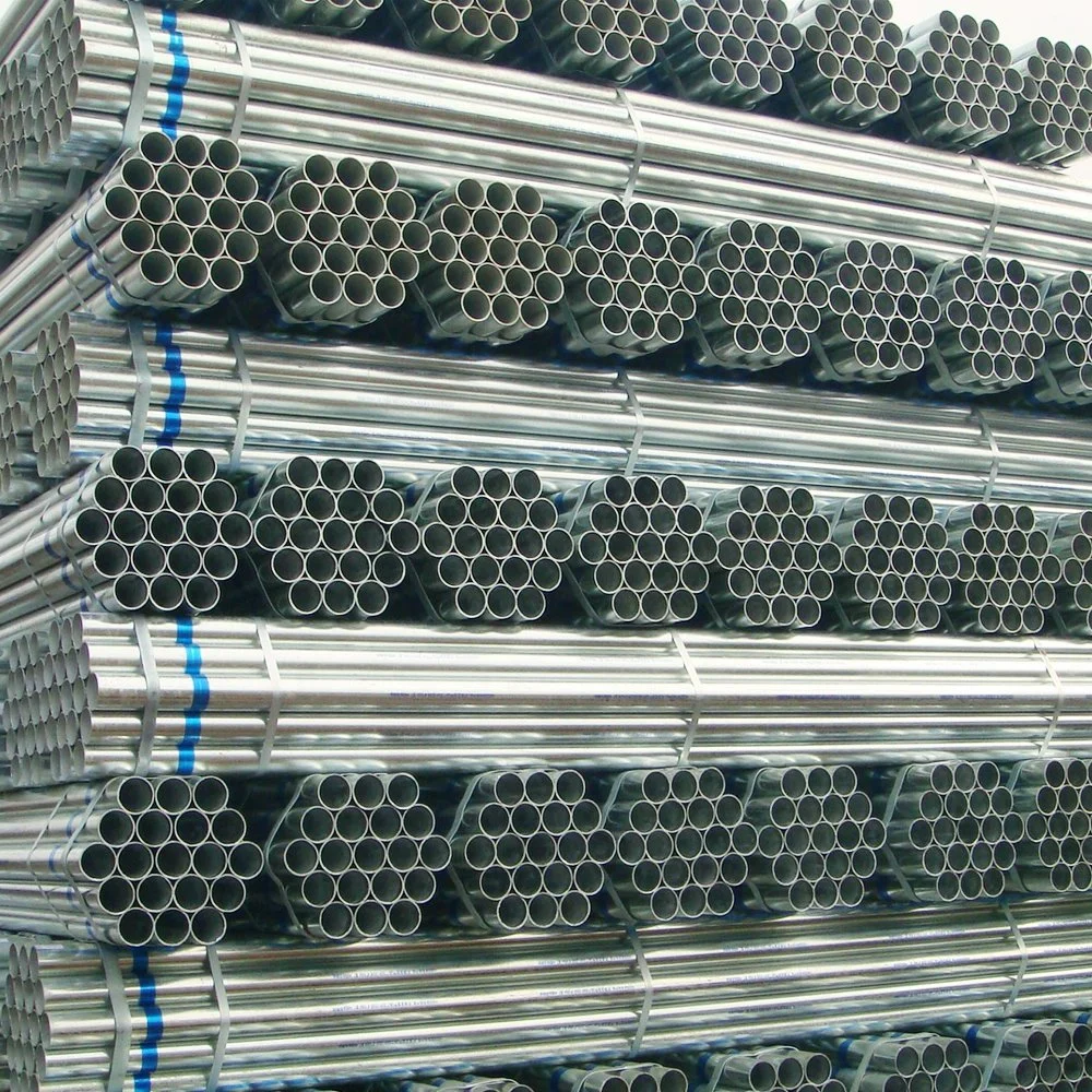 Tianjin Factory High Quality Threading Galvanized Steel Pipes and Tubes with Couplers for Sale