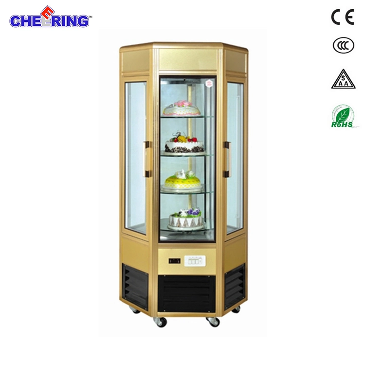 Hot Sale Countertop Refrigerated Cake Display Cabinet Cake Showcase