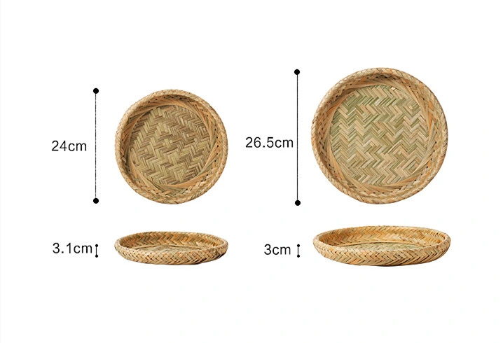 El tejido de bambú cestas de bambú el bambú Contenedor de almacenamiento