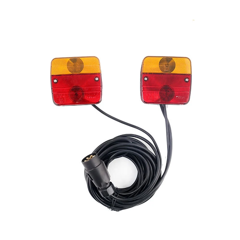 Emark 12V Stop Tail Turn License Magnetic Trailer Light Kit