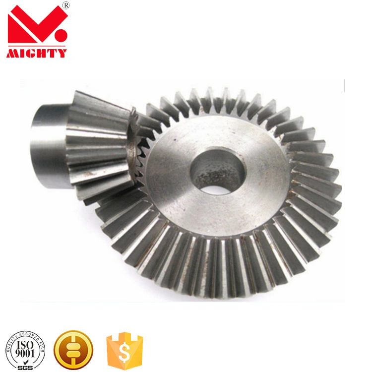 Bevel Gear Type a Type B Spur Gear Helical Gear Hardening Teeth Keyway