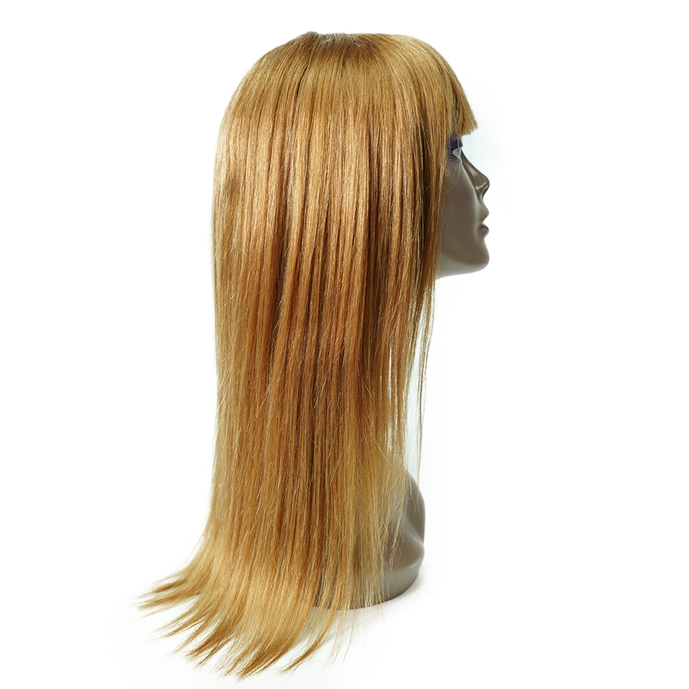 Straight Bob Human Hair Wigs with Bang Brazilian Remy Human Hair Bob Wig with Bangs No Lace Full Machine Made Wigs