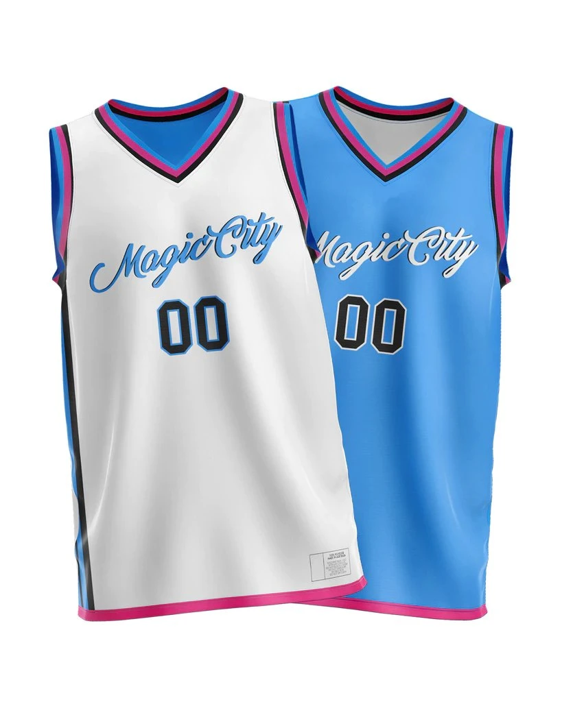 Basket-ball en jersey de qualité supérieure uniforme de basket-ball en maille unie polyester
