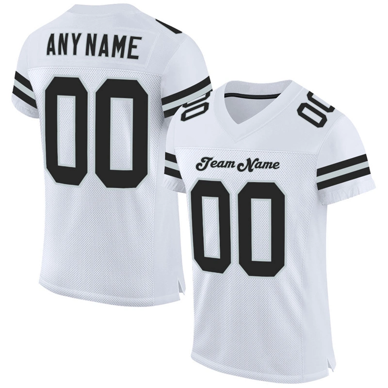 Nouveau Design dernier style mesh polyester personnalisé American football Practice Maillots