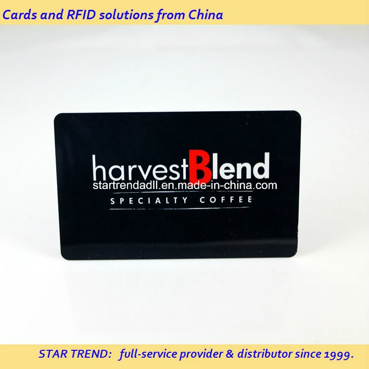 بطاقة الائتمان حجم بطاقة الوصول RFID مع طباعة عالية الجودة