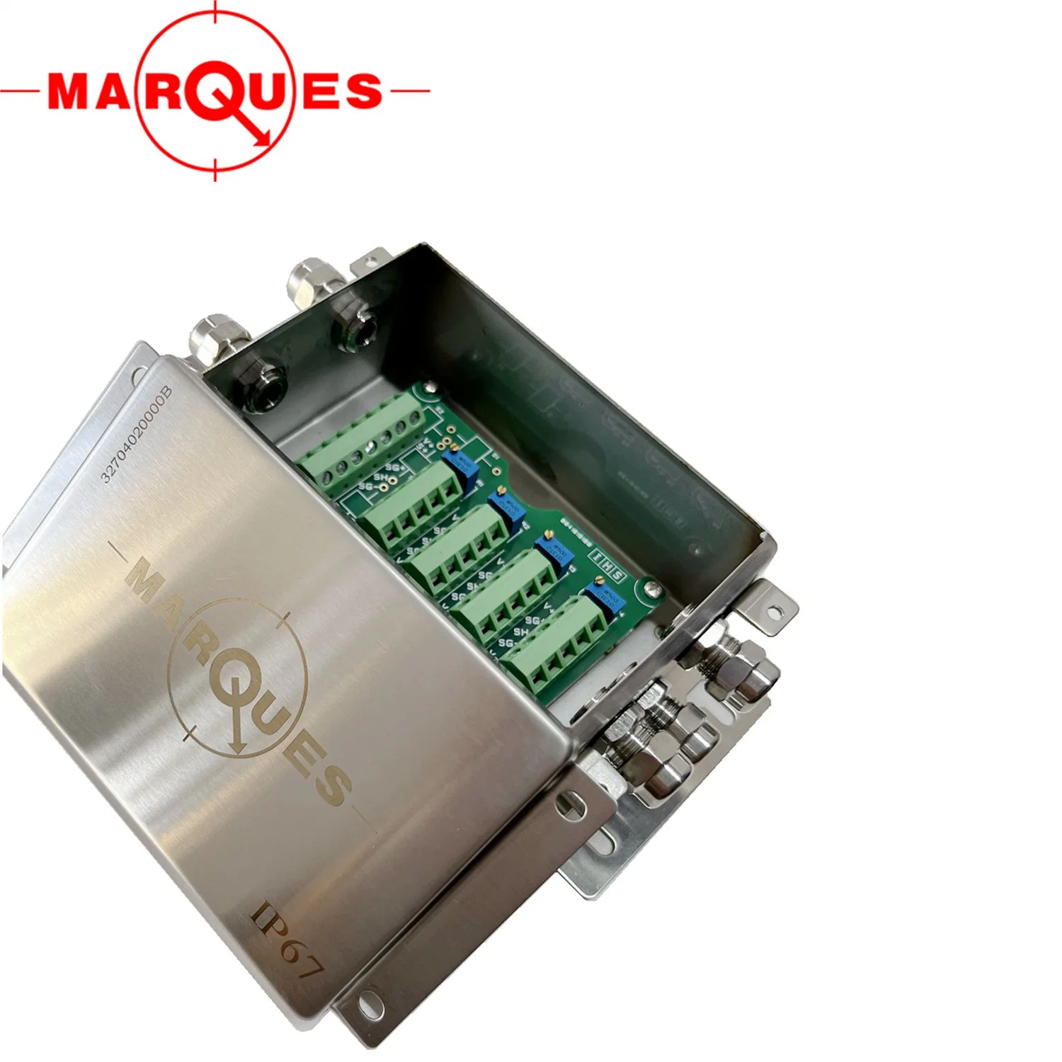 4-Line 304 Stainless Steel IP67 Waterproof Junction Box