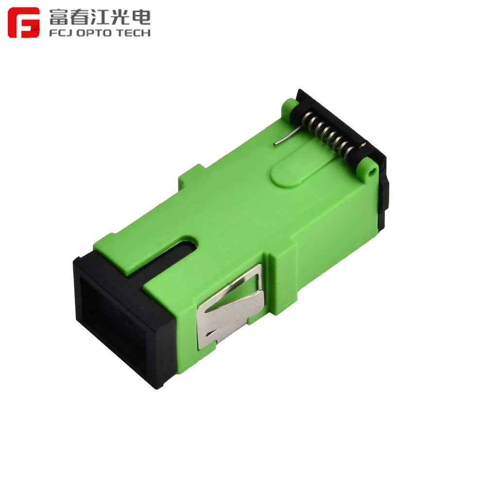 Optic Without Flange Adapter Coupler Sc Type Simplex Simplex APC Upc Fiber Optic Adapter