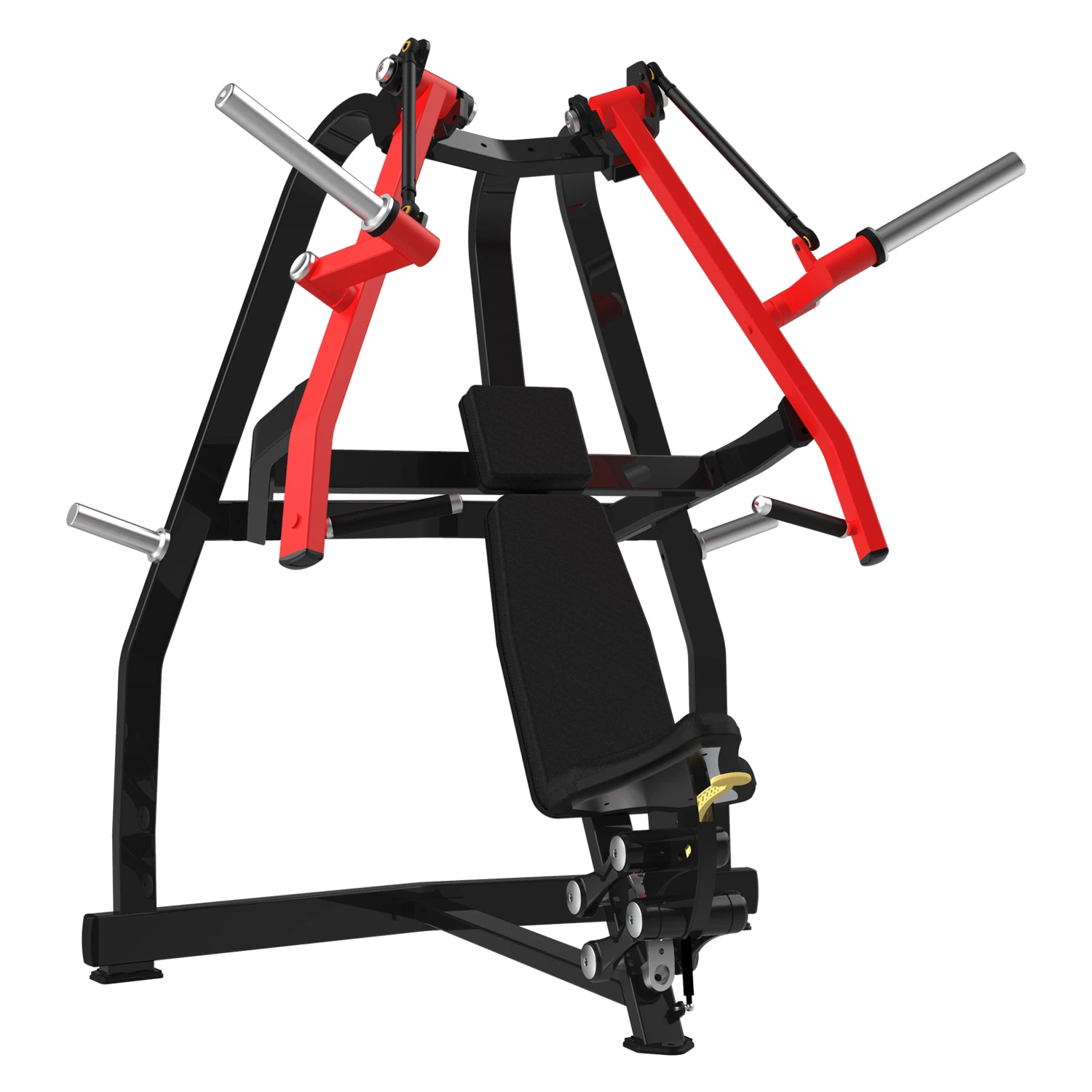 Utilisation d'équipement de gymnastique multiple dans la machine de musculation de poitrine de gymnastique