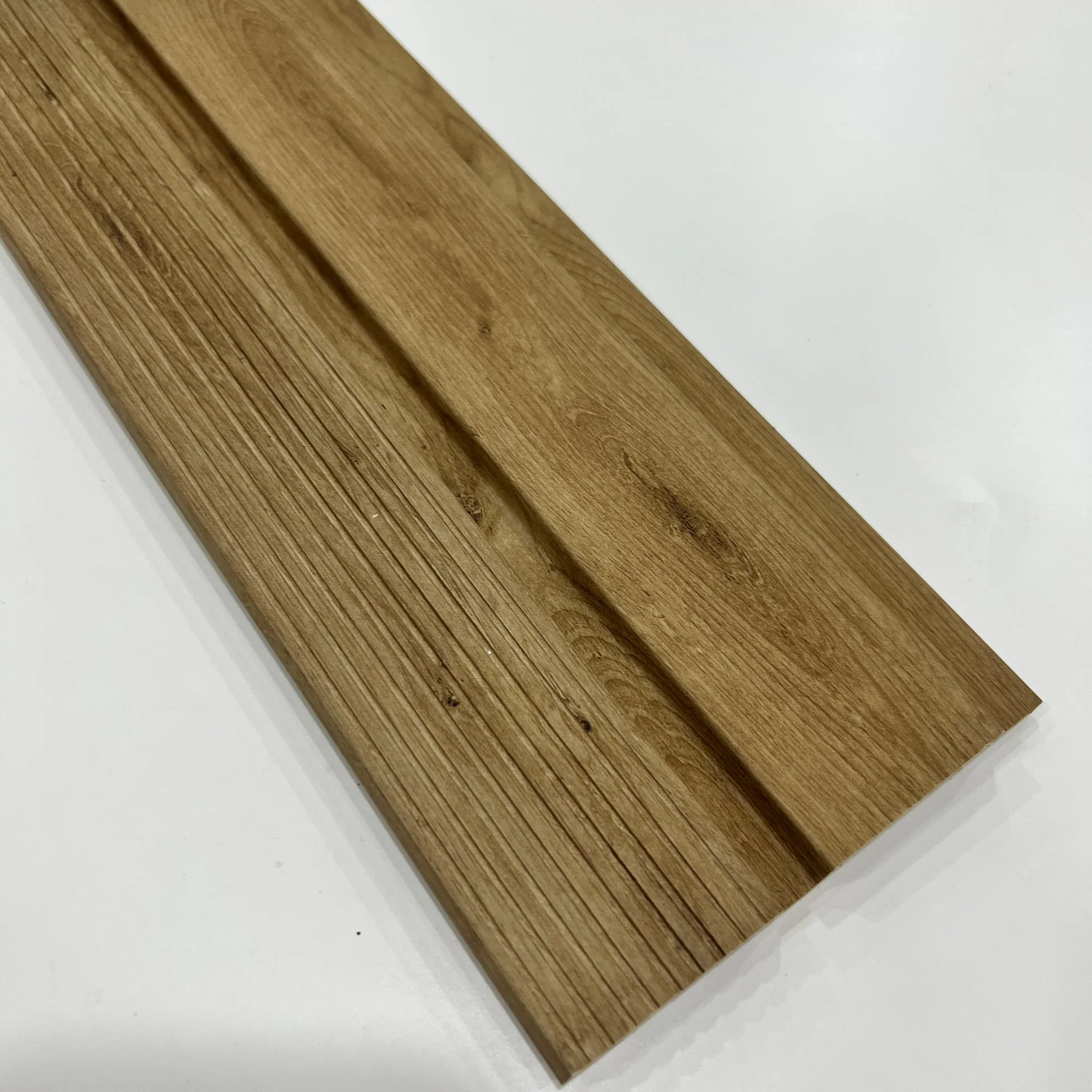 Bamboo Fiber Composite 120*12mm Weather Resistant PS Wall Panels